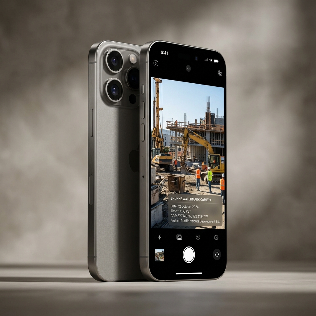 Shunke Watermark Camera Mockup